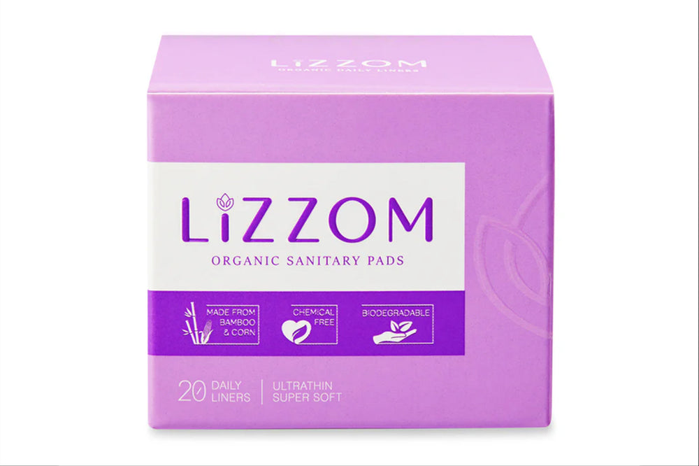 LiZZOM Organic Ultrathin Daily Liners — materials — LiZZOM organic period care, UAE