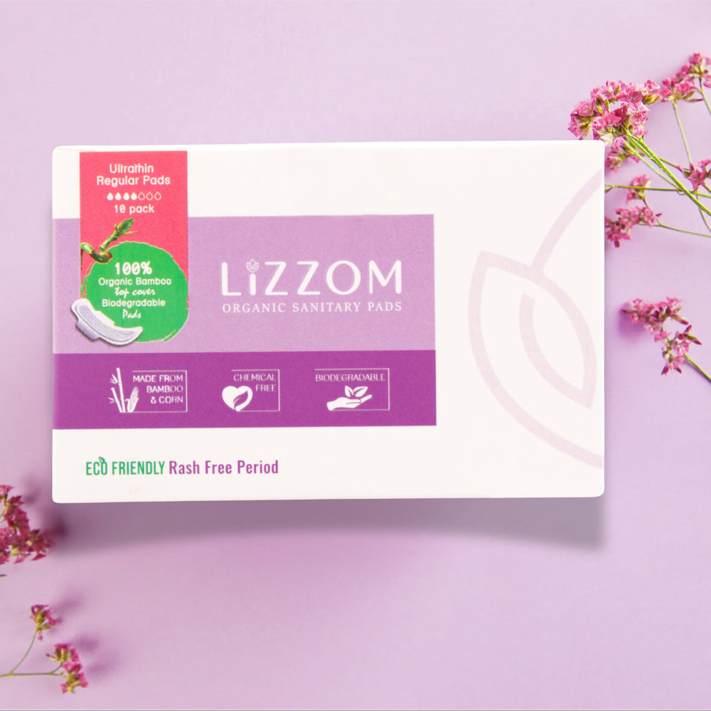 LiZZOM Organic Ultrathin Sanitary Pads — LiZZOM organic period care, UAE