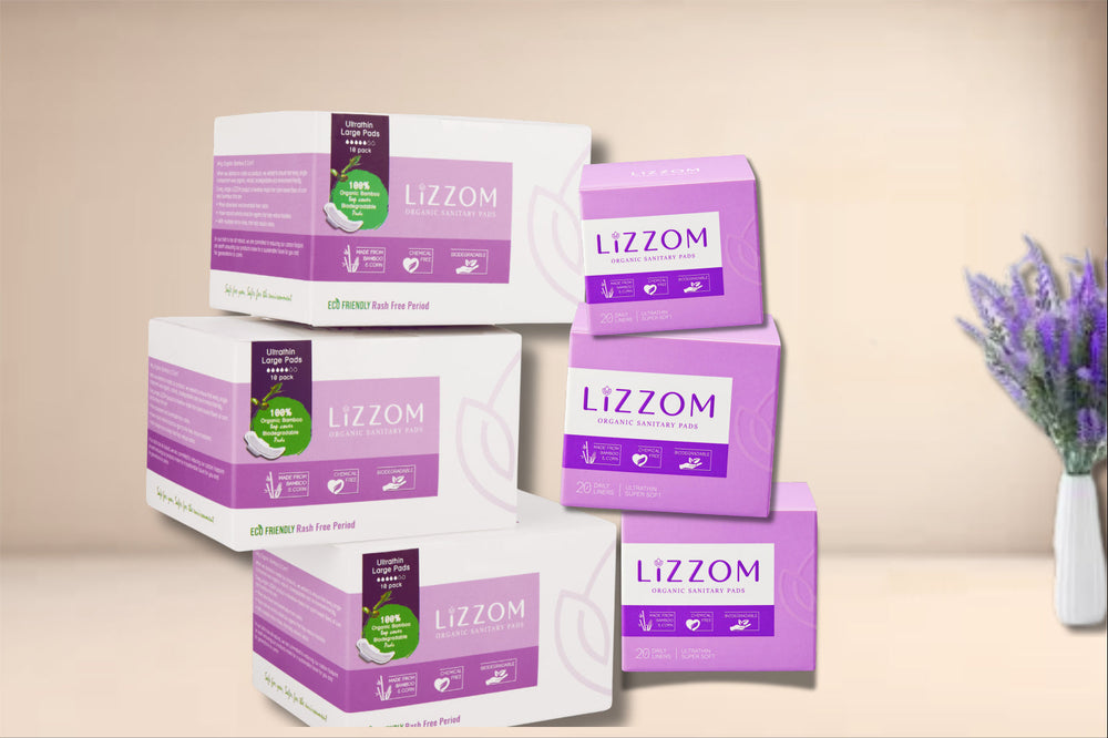 LiZZOM Quarterly Bundle Pack — LiZZOM organic period care, UAE