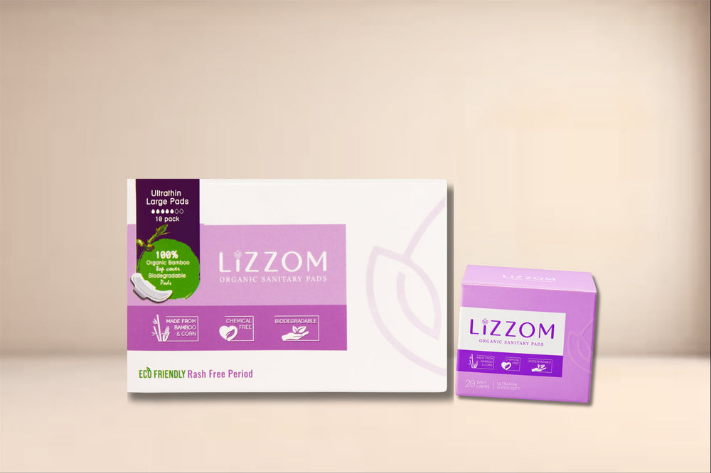 LiZZOM Mini Monthly Bundle — LiZZOM organic period care, UAE