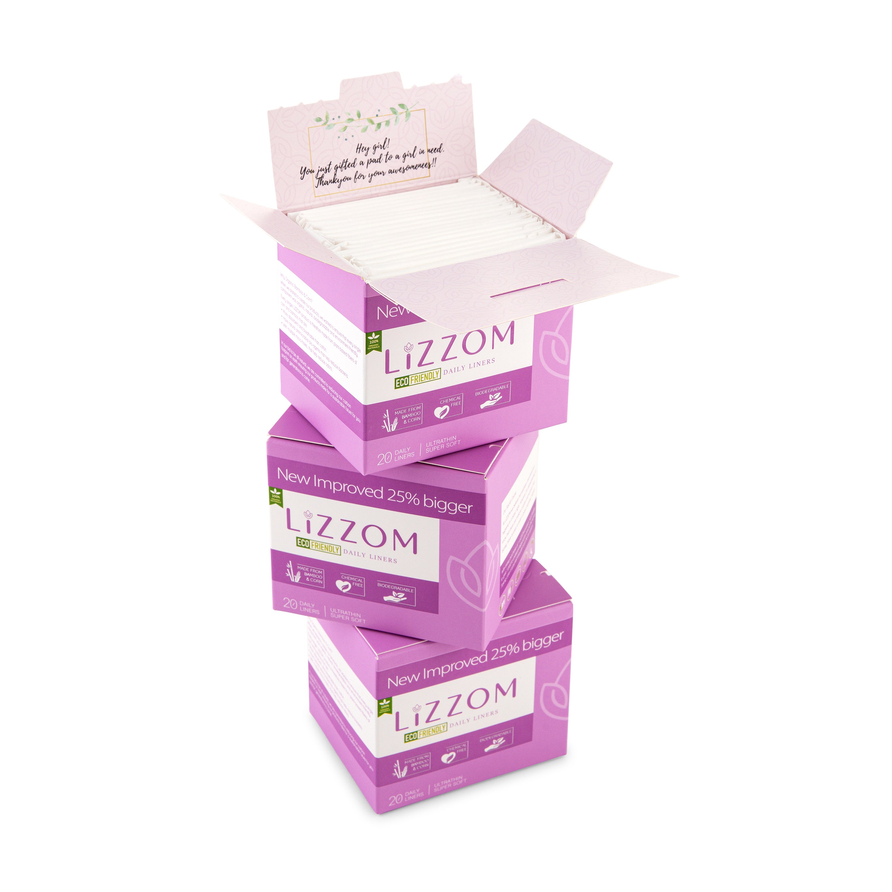 Ultrathin Xtra Large Daily liners - Pack of 3 (60 Liners)