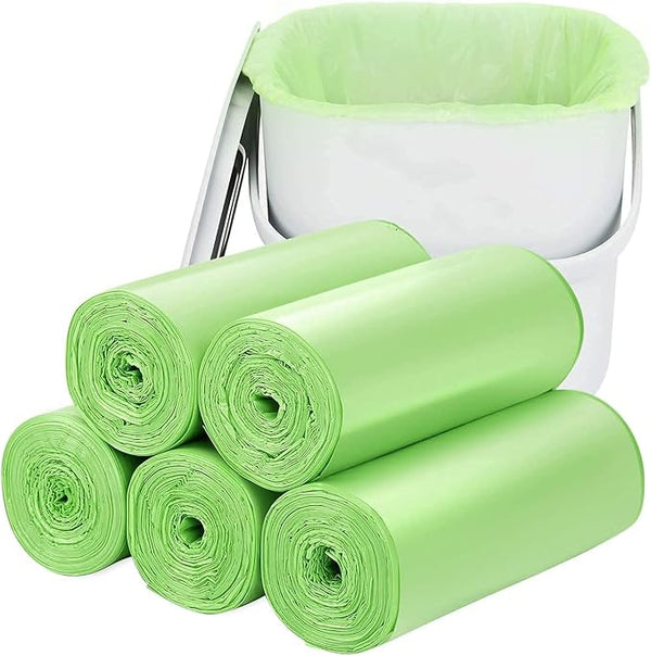 BIN LINERS Green -LiZZOM Green Sanitary Pads Bin Liners