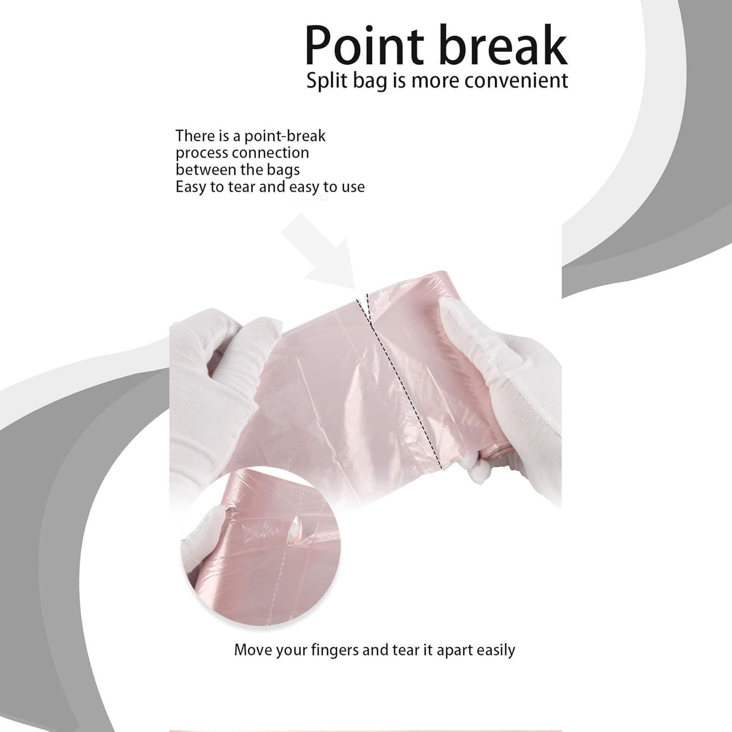 BIN LINERS Normal -LiZZOM PE Sanitary Pads Bin Liners