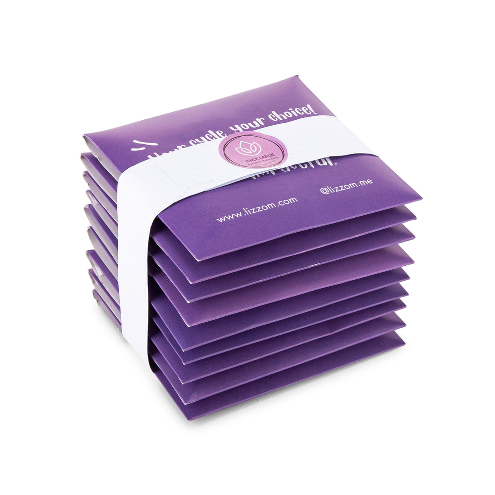 LiZZOM PursePerfect Sanitary Pads — LiZZOM organic period care, UAE