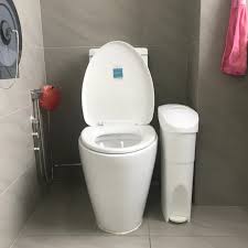 KD-GC45-18  LiZZOM Sanitary Pads Bin (18L)_White color.
