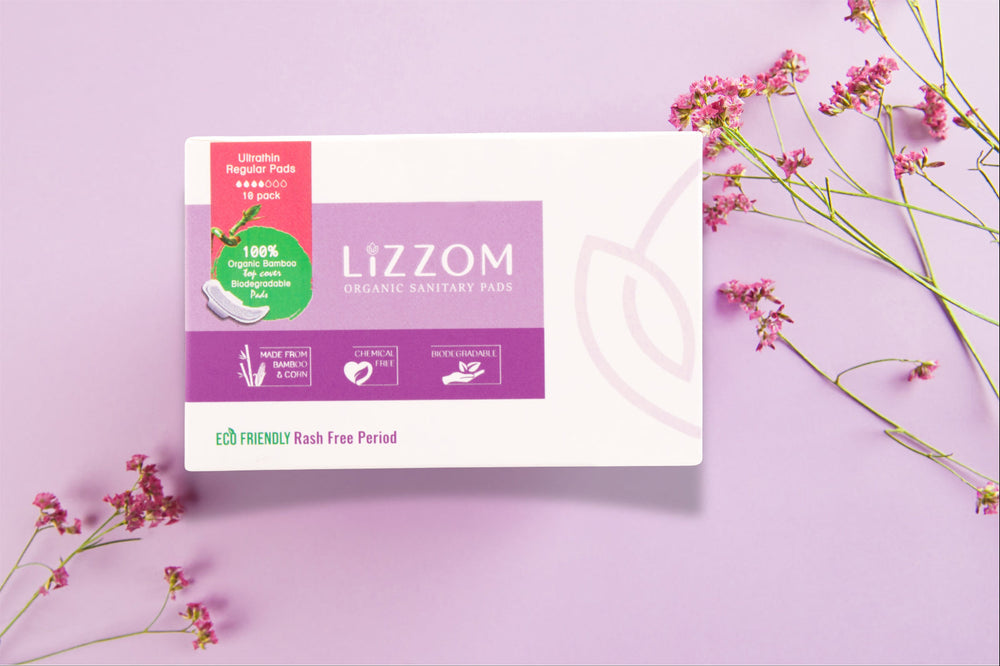 LiZZOM Organic Ultrathin Sanitary Pads — LiZZOM organic period care, UAE