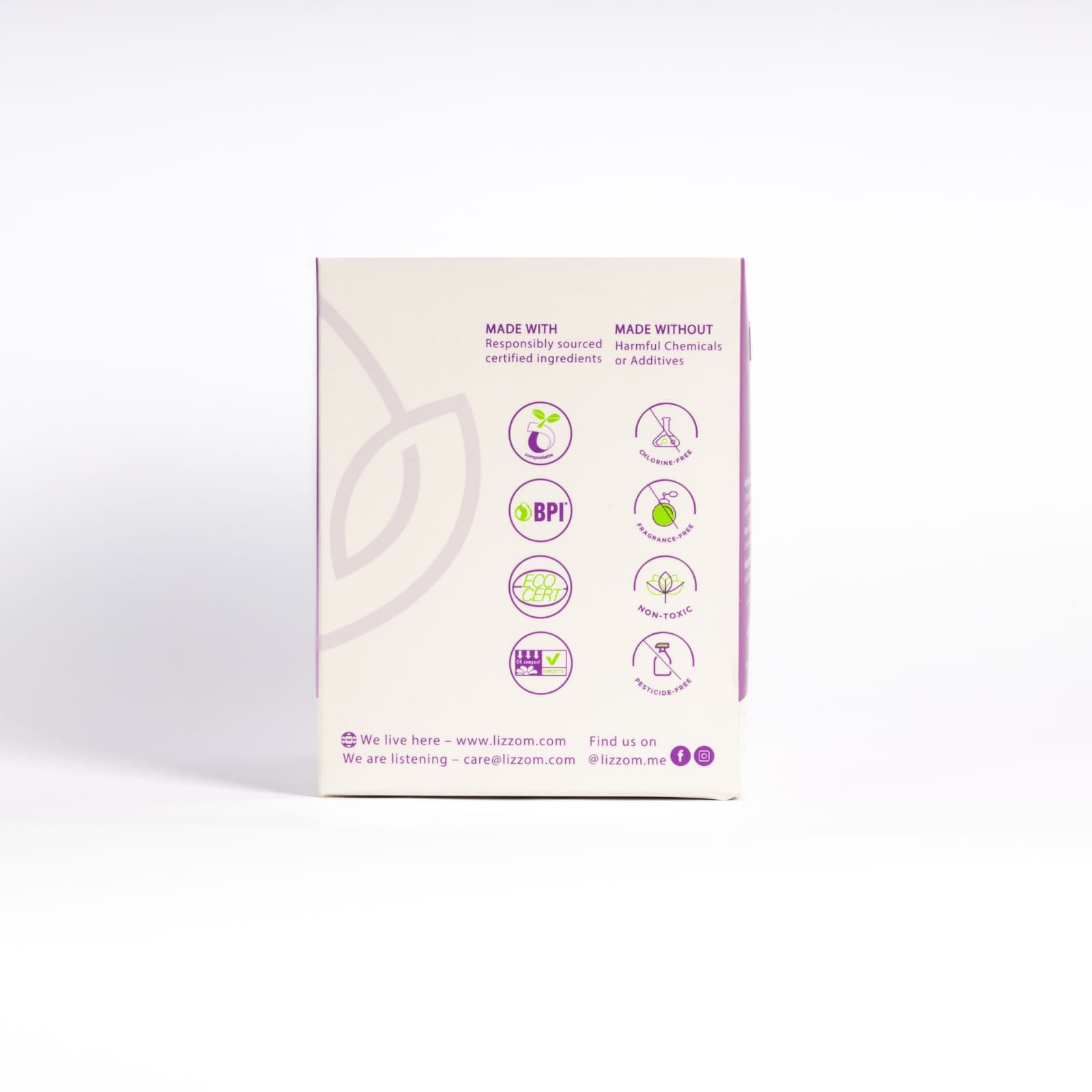 Organic THICK Night Pads - Pack of  2 boxes (20 Pads). Dry feel | Plastic free | Antibacterial | Odor & amp; Rash free. ( CHECK OUR SIZES )