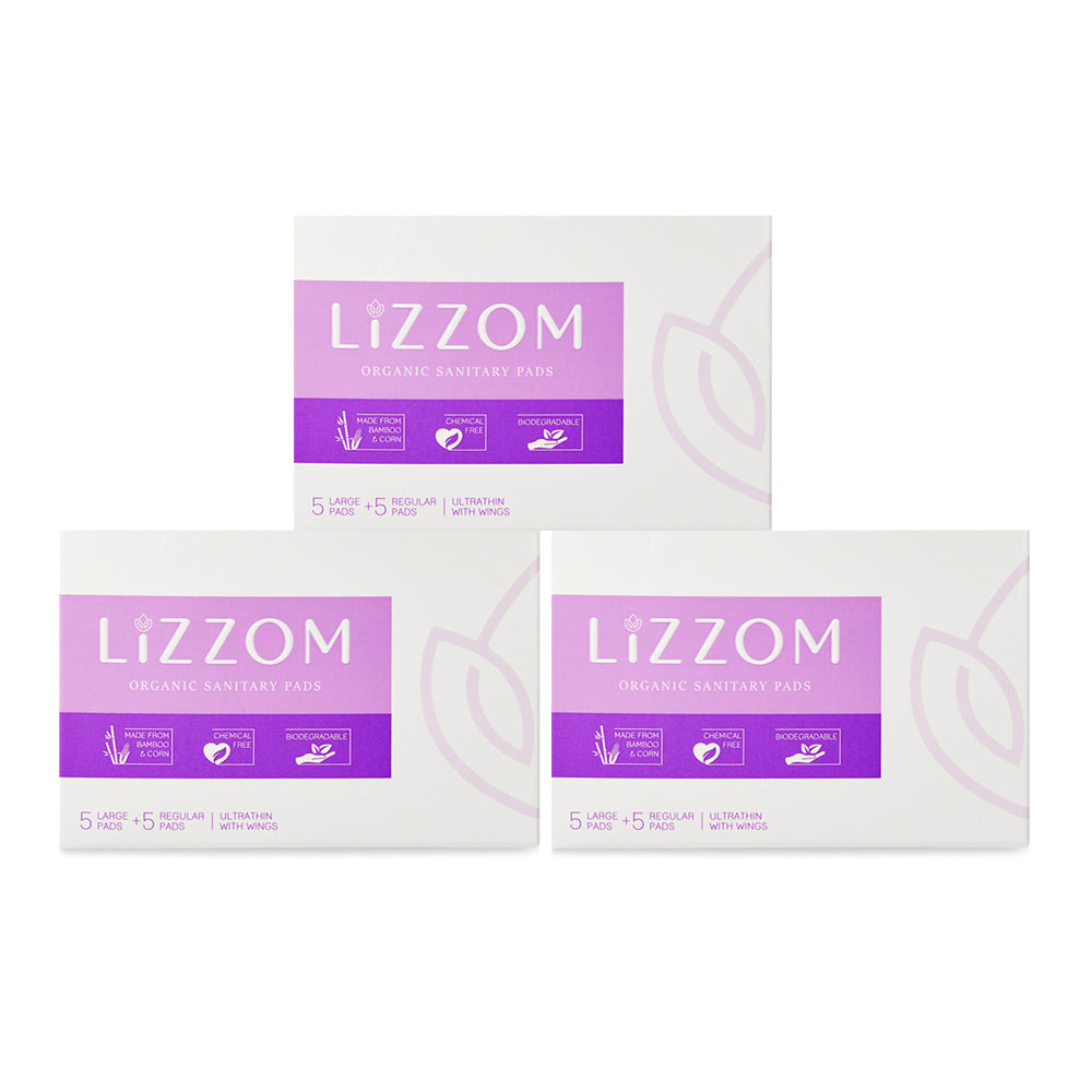Pack of 3 boxes (30 pads) - Click and check more sizes
