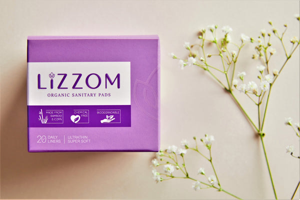 LiZZOM Organic Ultrathin  Liners for daily use   (20 Daily Liners)