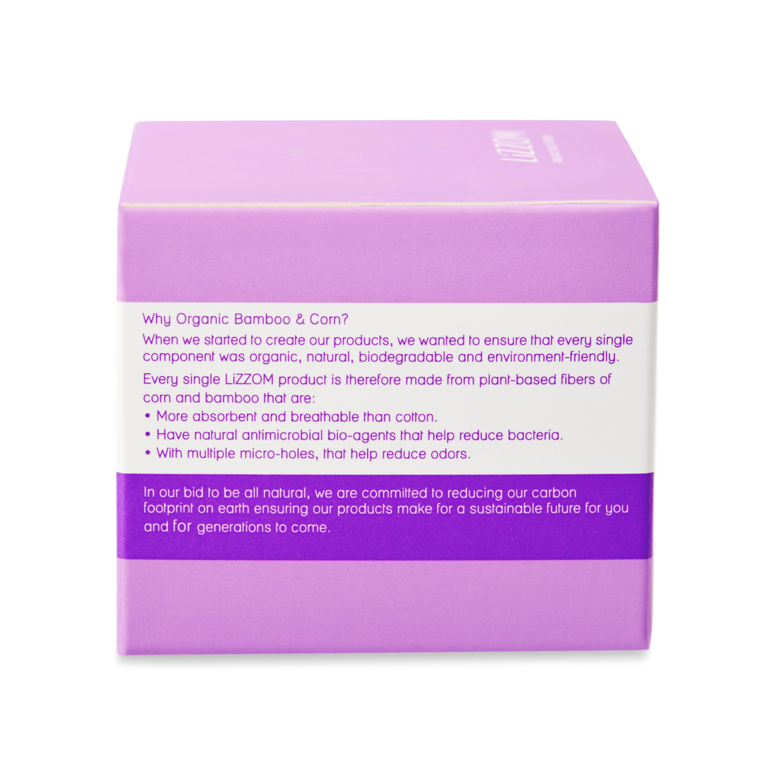 LiZZOM Organic Daily liners - Pack of 2 (40 Liners)