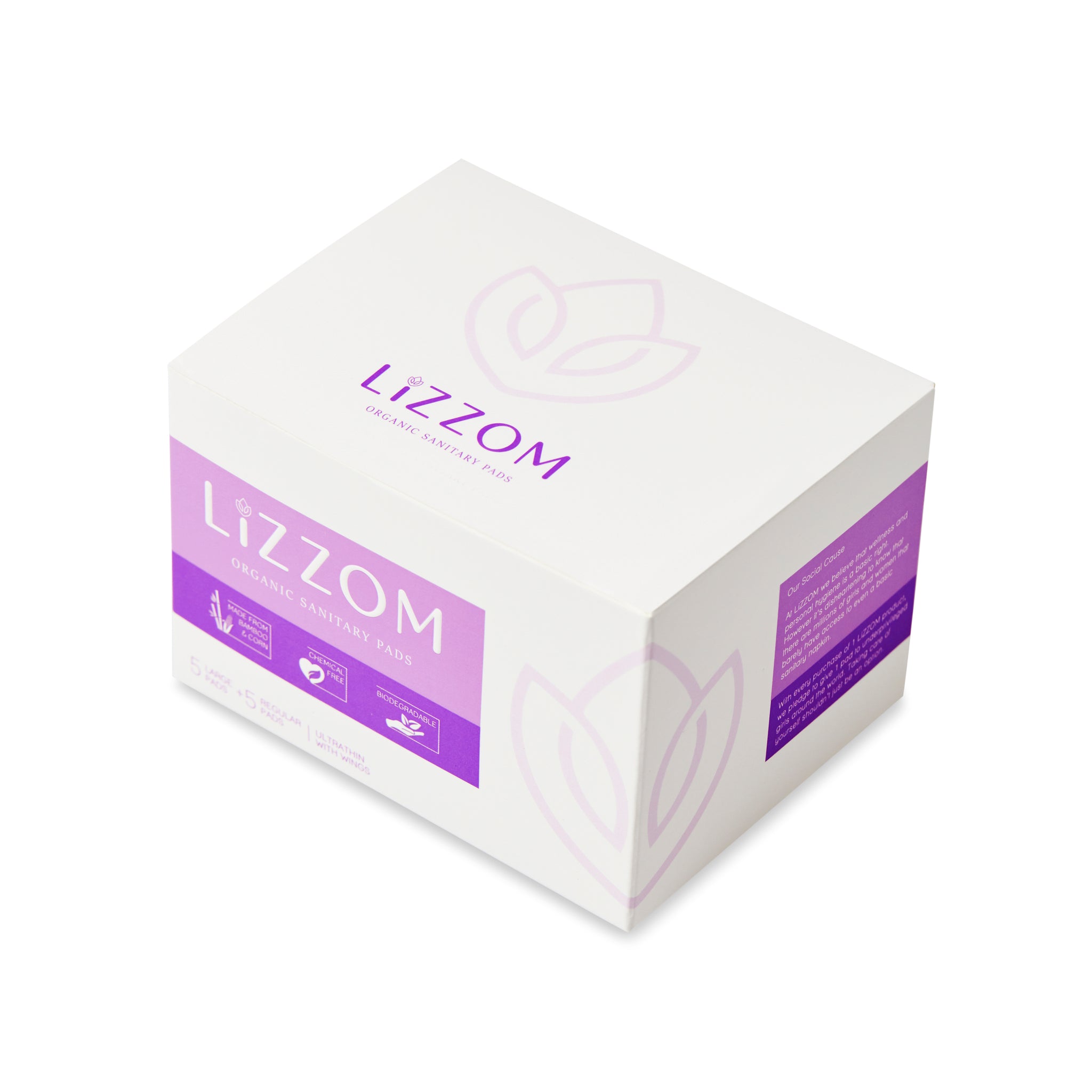 LiZZOM Quarterly Bundle Pack (A combination of 3 packs of your chosen size of pads + 3 packs of your favourite daily liners)