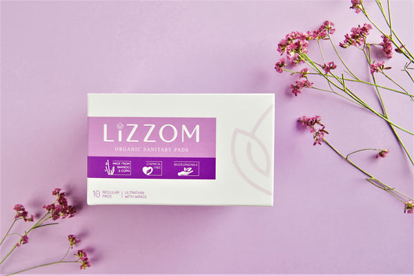 LiZZOM Organic Ultrathin Sanitary pads (CHECK OUR SINGLE SIZE PACKS)