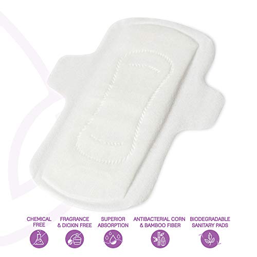 LiZZOM Organic Ultrathin Sanitary pads (CHECK OUR SINGLE SIZE PACKS)