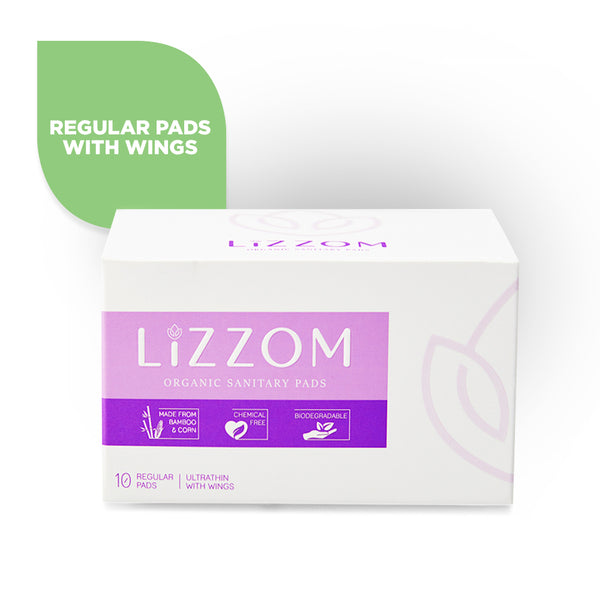 LiZZOM Organic Ultrathin Sanitary pads (CHECK OUR SINGLE SIZE PACKS)