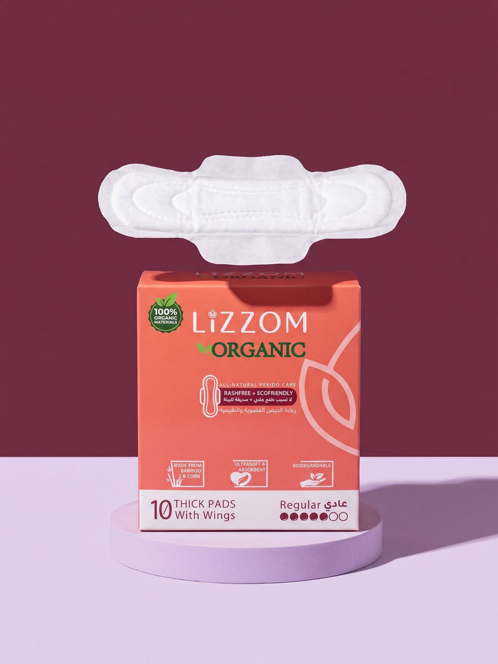 LiZZOM Organic Thick Night Pads