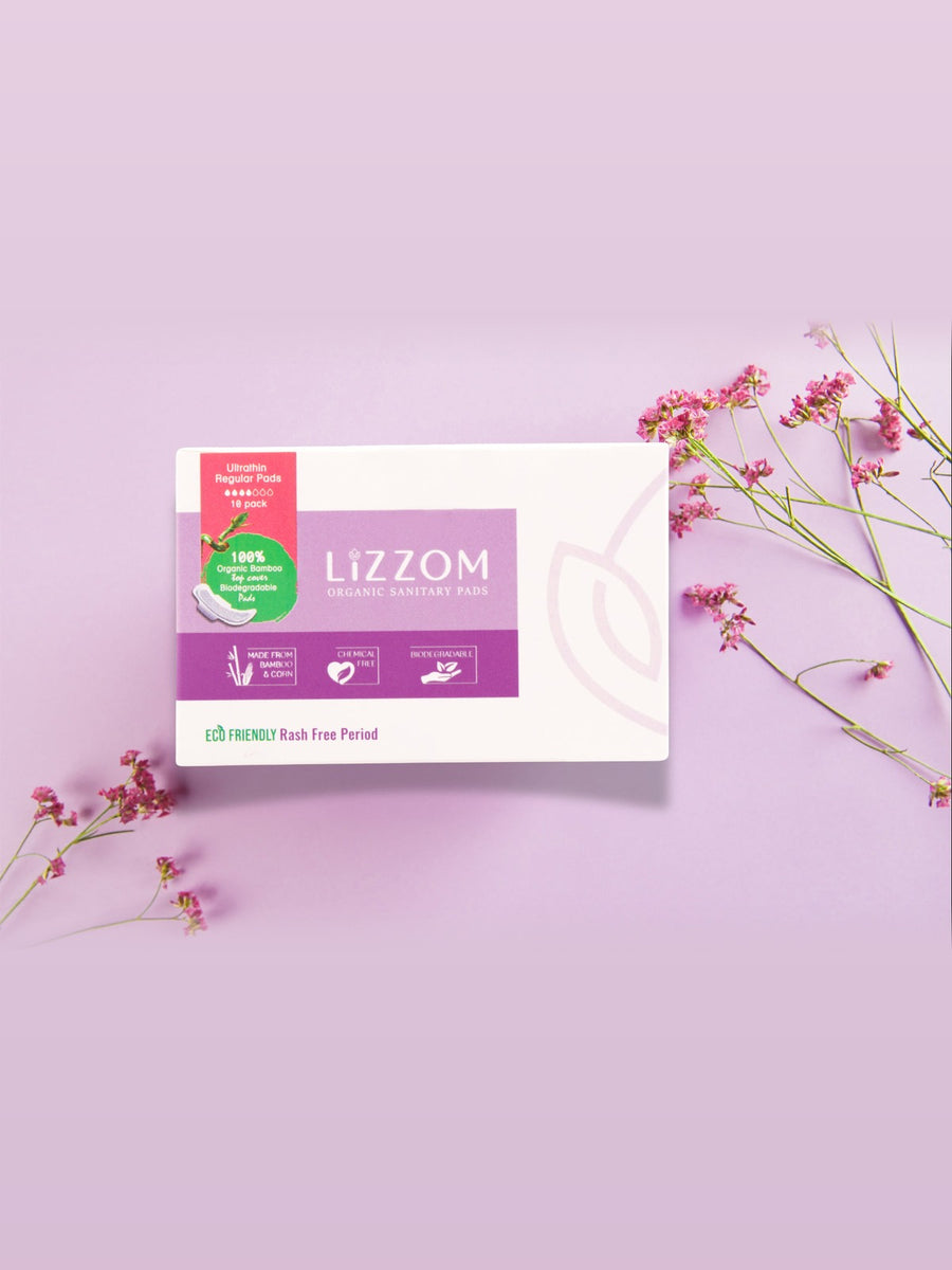 LiZZOM Organic Ultrathin Regular Pads box
